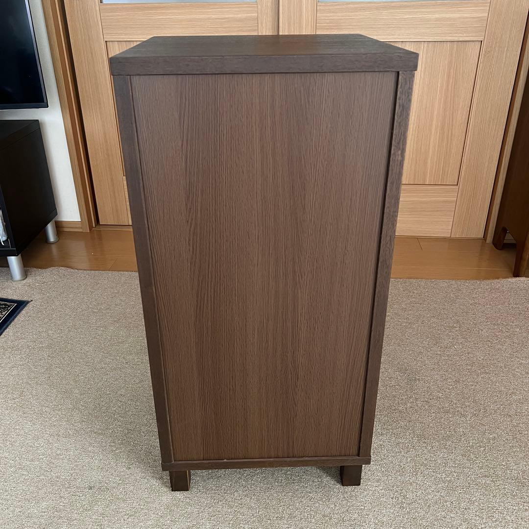 無印良品　タモ材4段チェスト【廃盤品】