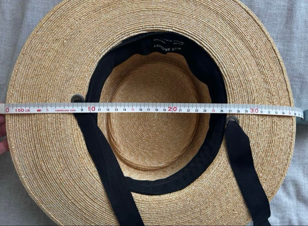 wicagrocery ウィカグロサリー　麦わら帽子