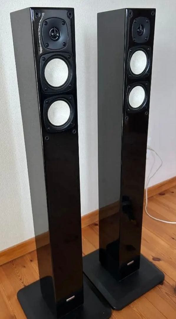 ONKYO D-108Eタワースピーカー 2本セット　ブラック