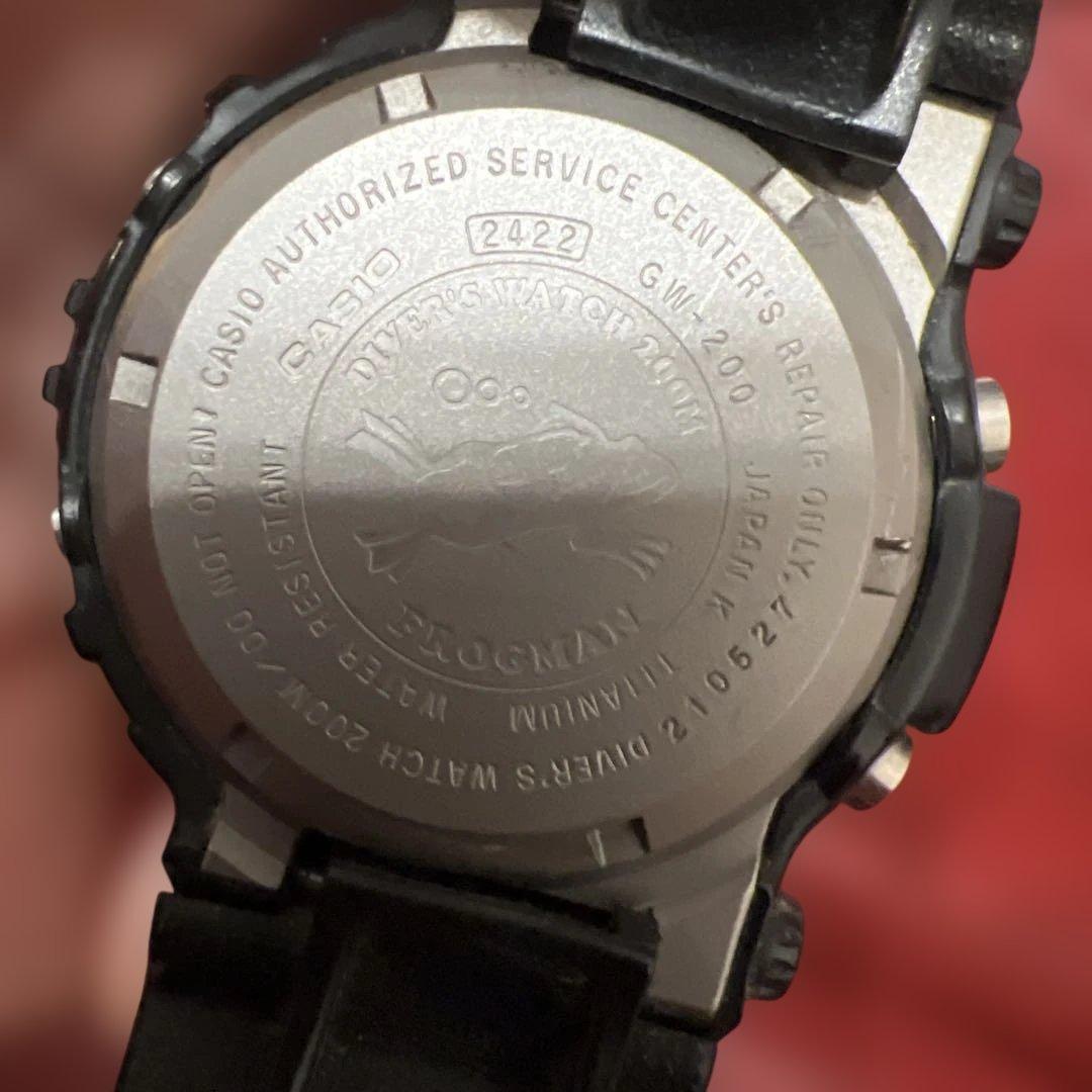 G-SHOCK GW-200-9JF FROGMAN 白虎　ディフェンダー　中古