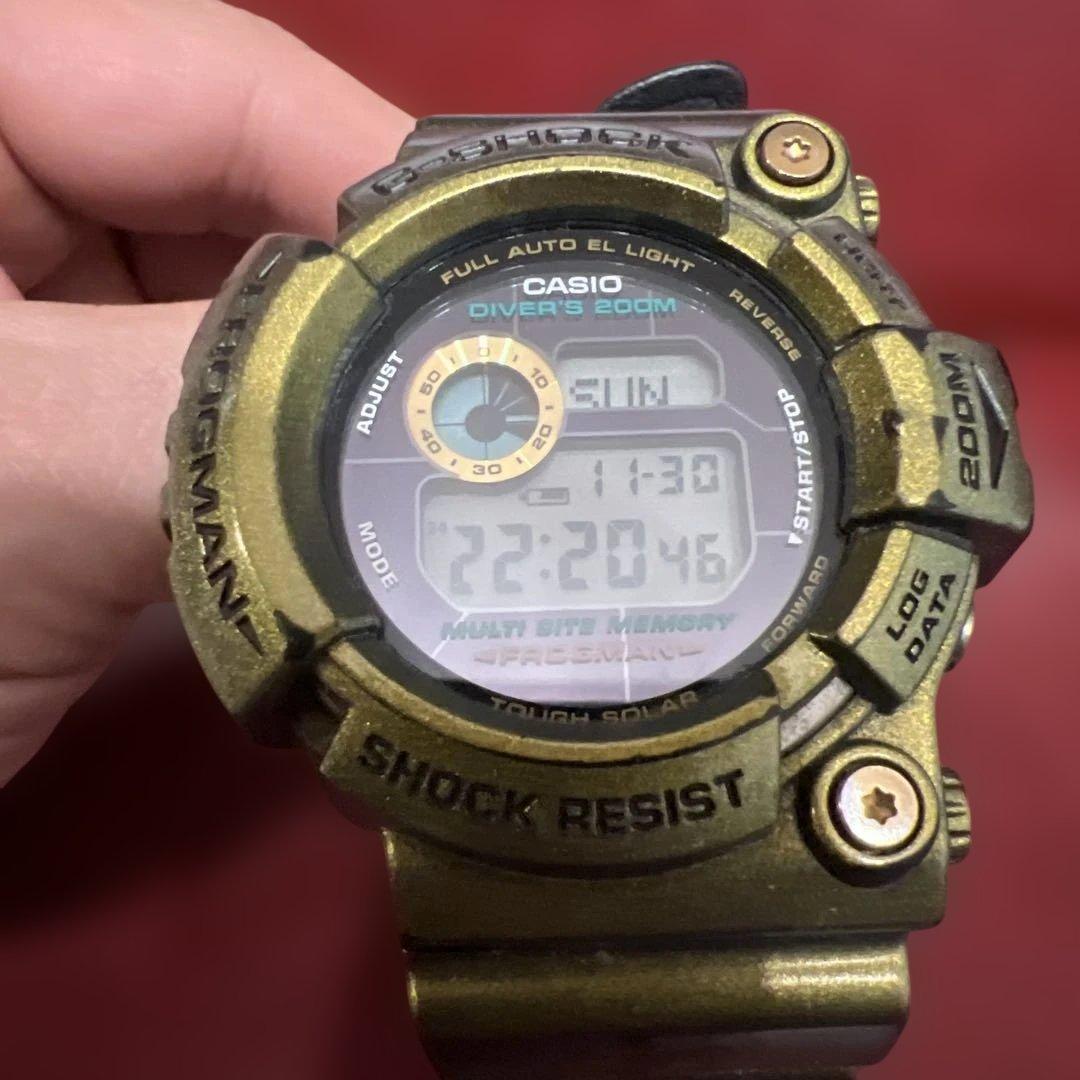 G-SHOCK GW-200-9JF FROGMAN 白虎　ディフェンダー　中古