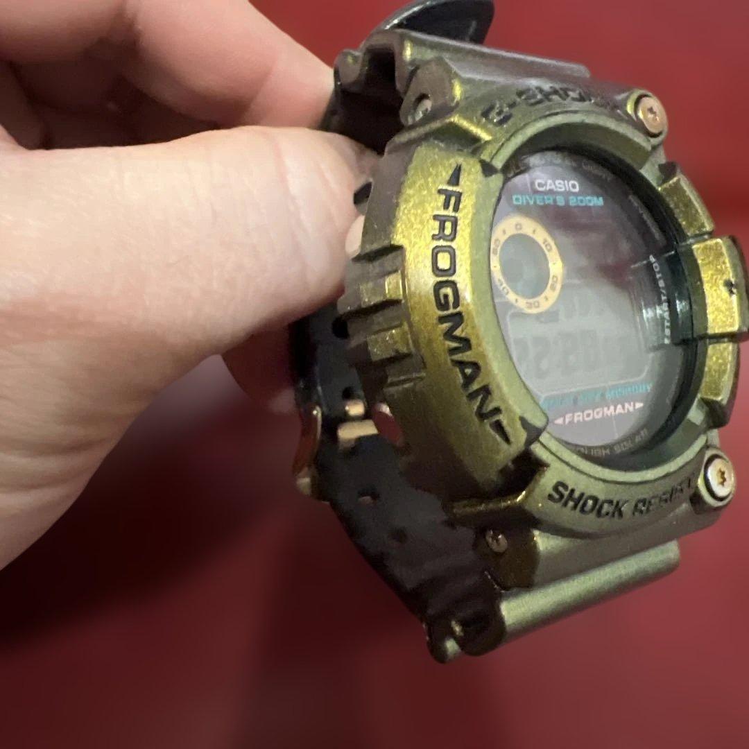 G-SHOCK GW-200-9JF FROGMAN 白虎　ディフェンダー　中古