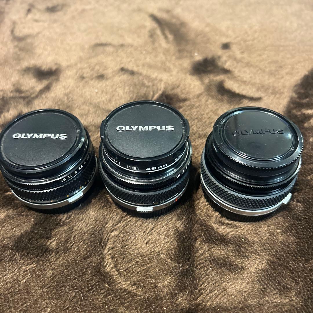 OLYMPUS AUTOレンズ３個セット 28mm 35mm 50mm