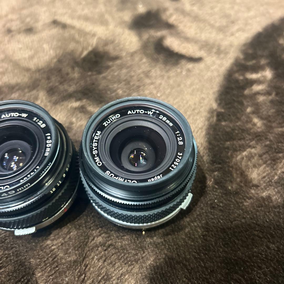 OLYMPUS AUTOレンズ３個セット 28mm 35mm 50mm