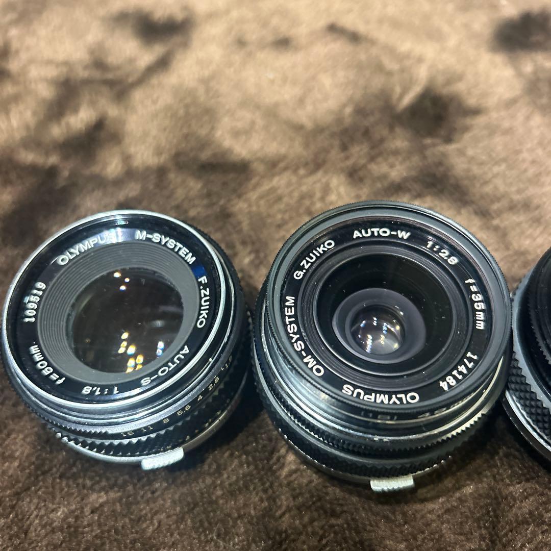 OLYMPUS AUTOレンズ３個セット 28mm 35mm 50mm