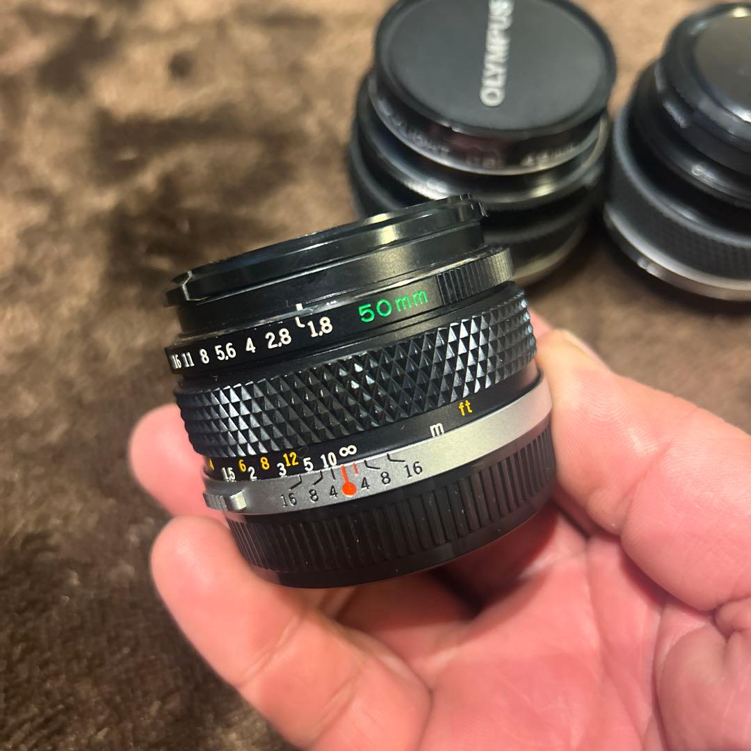 OLYMPUS AUTOレンズ３個セット 28mm 35mm 50mm