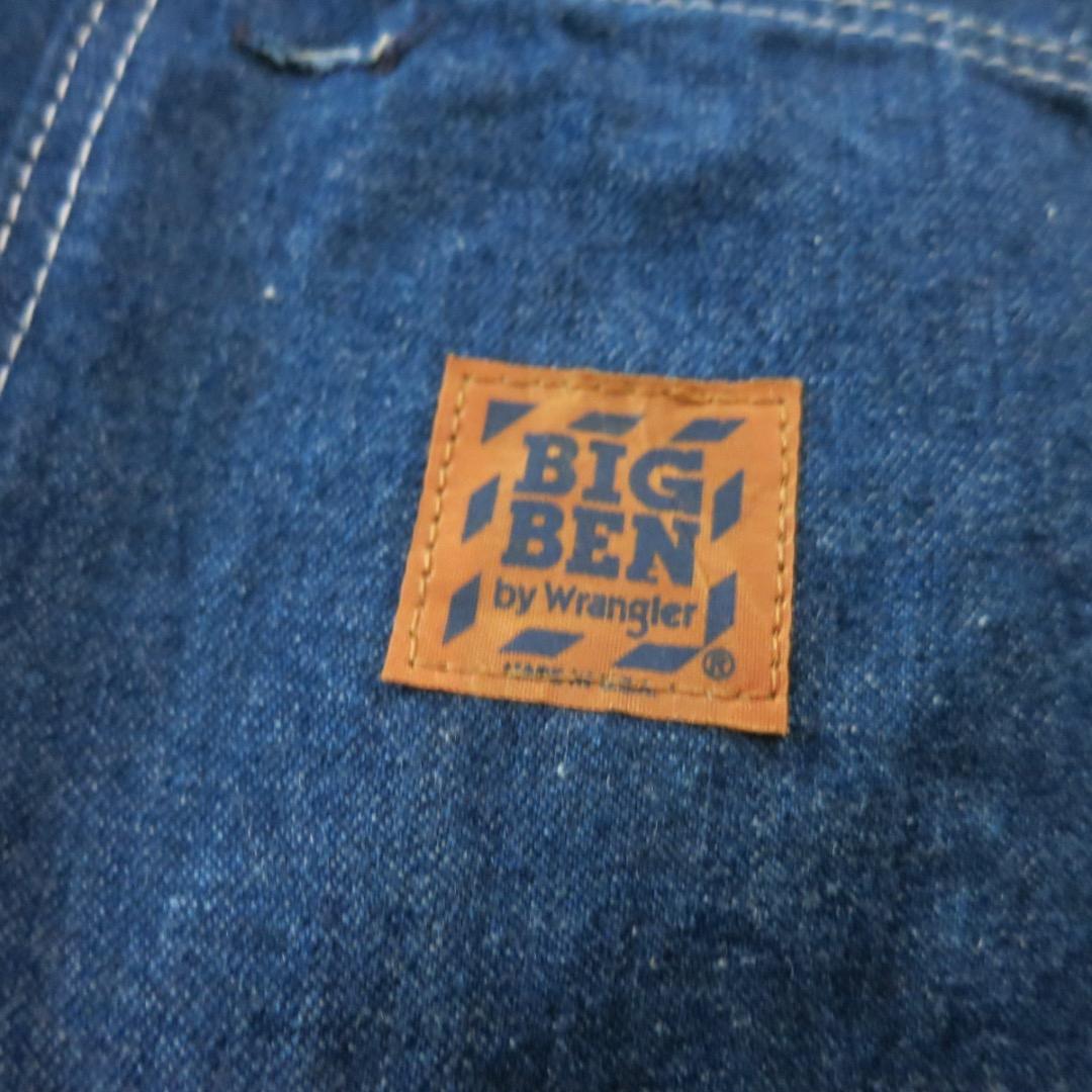 42 BIG BEN デニムカバーオール USA製 ブランケット