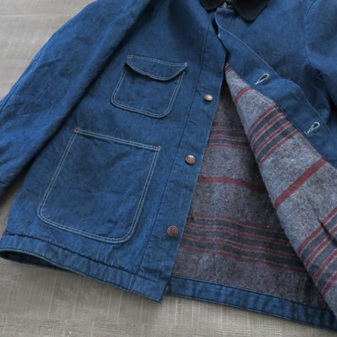 42 BIG BEN デニムカバーオール USA製 ブランケット
