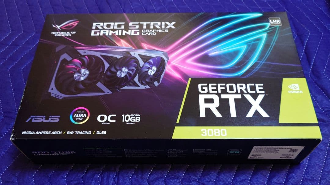 グラフィックボード・グラボ・ビデオカード ASUS ROG STRIX RTX3080 10GB