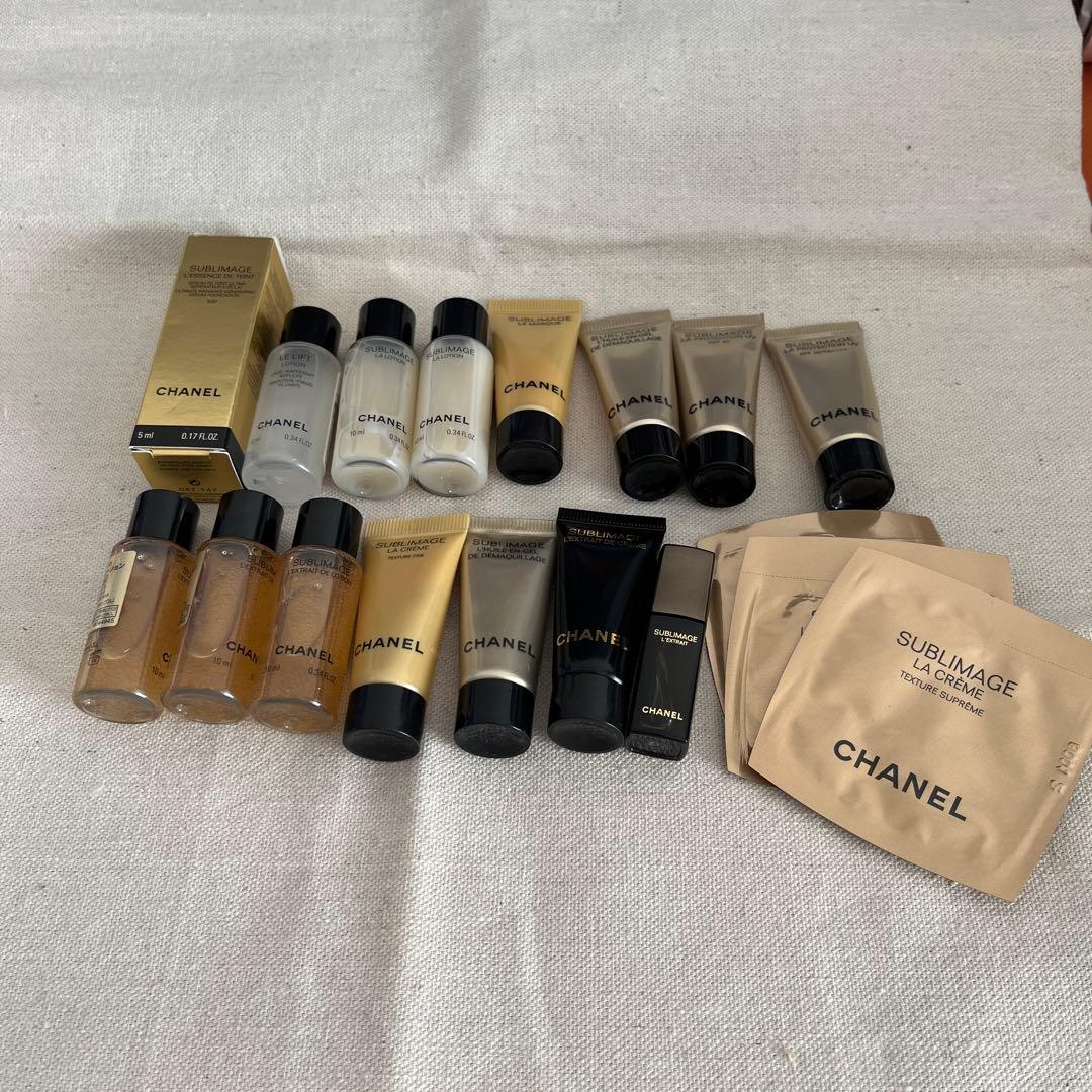 シャネル　サブリマージュ　化粧水　美容液　オイル　クレーム
