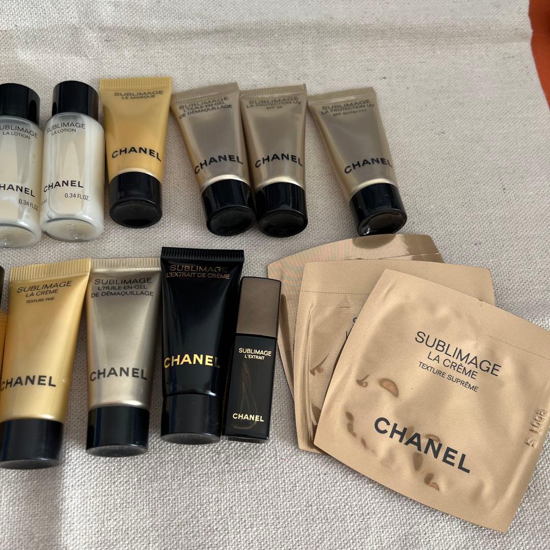 シャネル　サブリマージュ　化粧水　美容液　オイル　クレーム