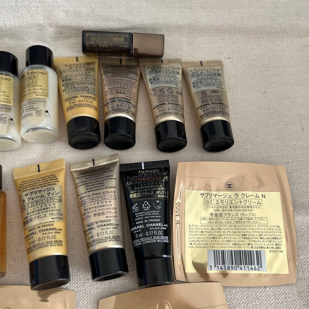 シャネル　サブリマージュ　化粧水　美容液　オイル　クレーム