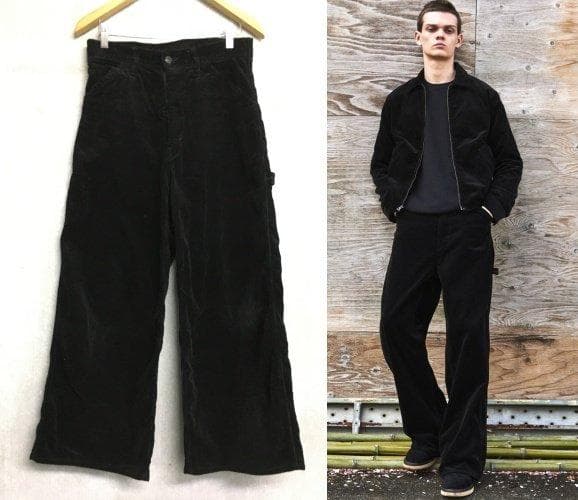 マインデニム 23AW コーデュロイ ワイド ペインター パンツ