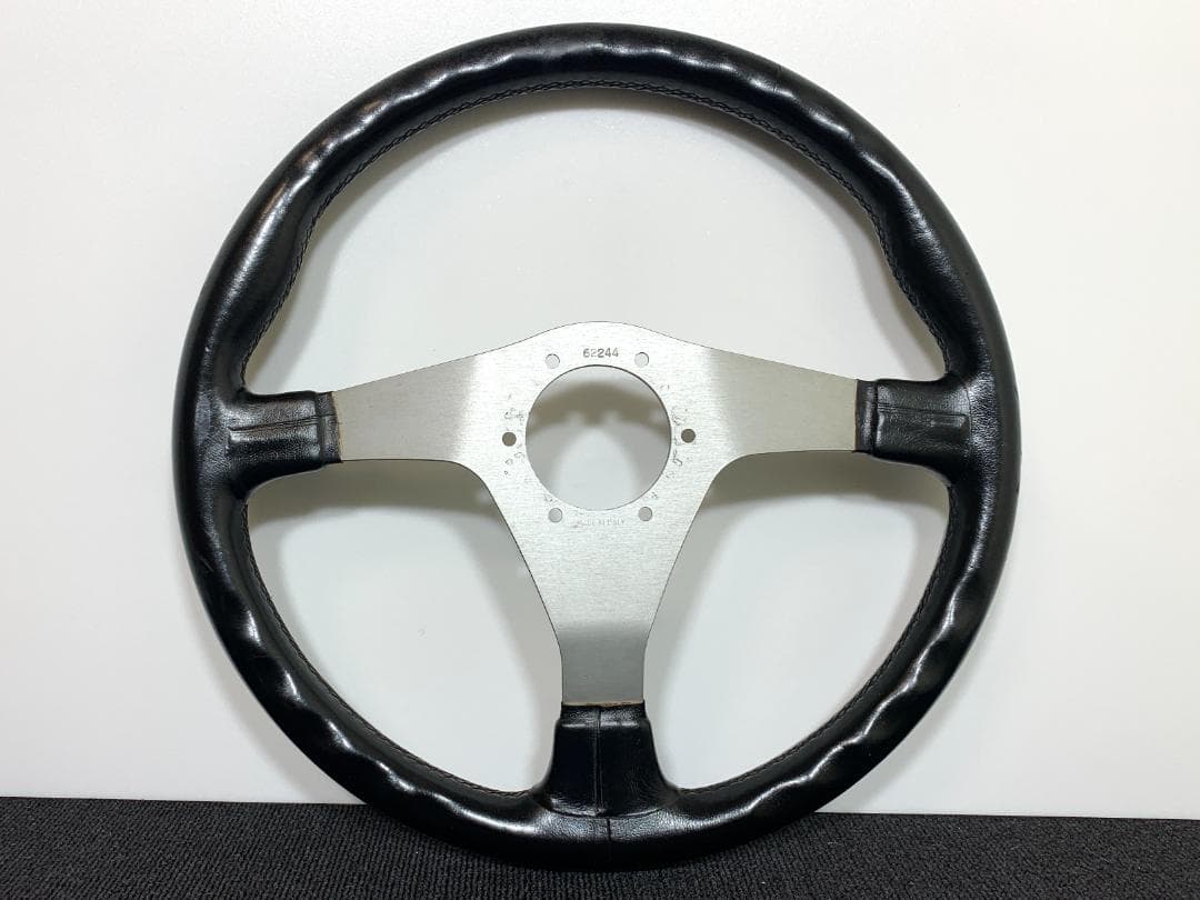 ナルディ ガラ3 タイプ0 レザー ステアリング 35パイ 補修ベースにも