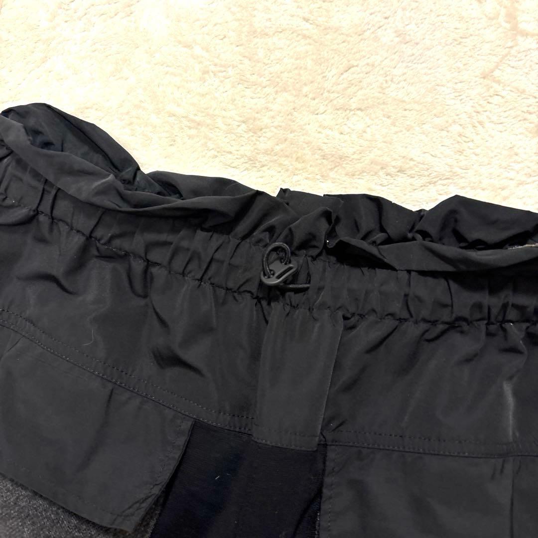 激レア⭐️美品　OLLEBOREBLA 刺繍　クロップドパンツ　ドローコード