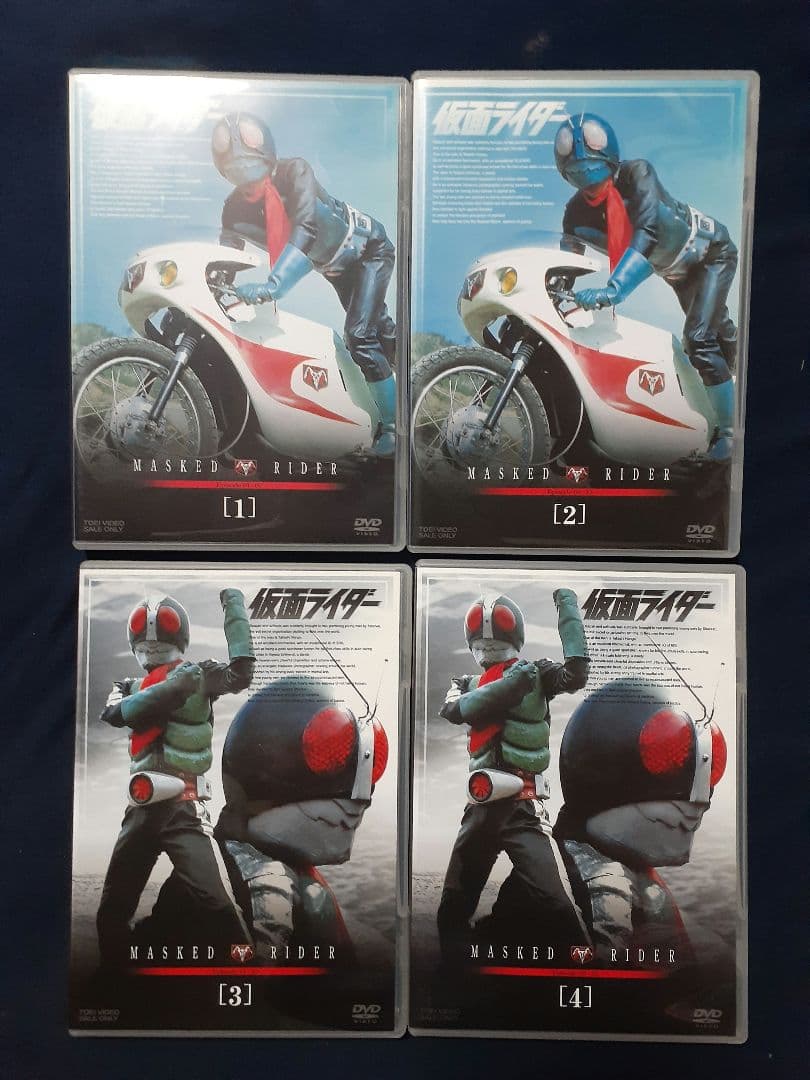 仮面ライダー DVD 全16巻セット