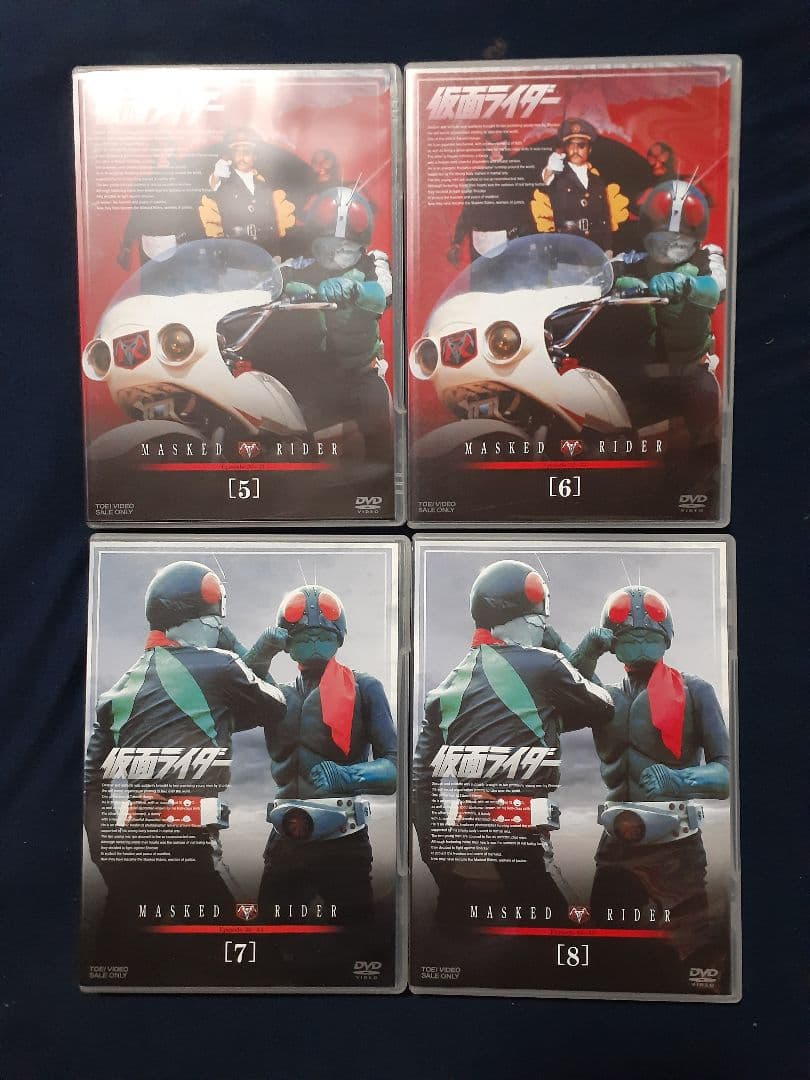 仮面ライダー DVD 全16巻セット