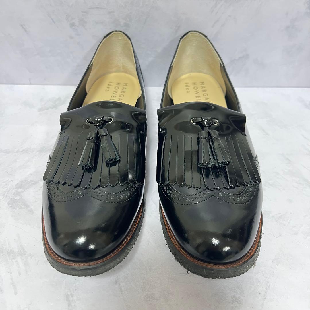 ❣️未使用級❣️ マーガレットハウエル タッセルローファー ウイングチップ フリンジ