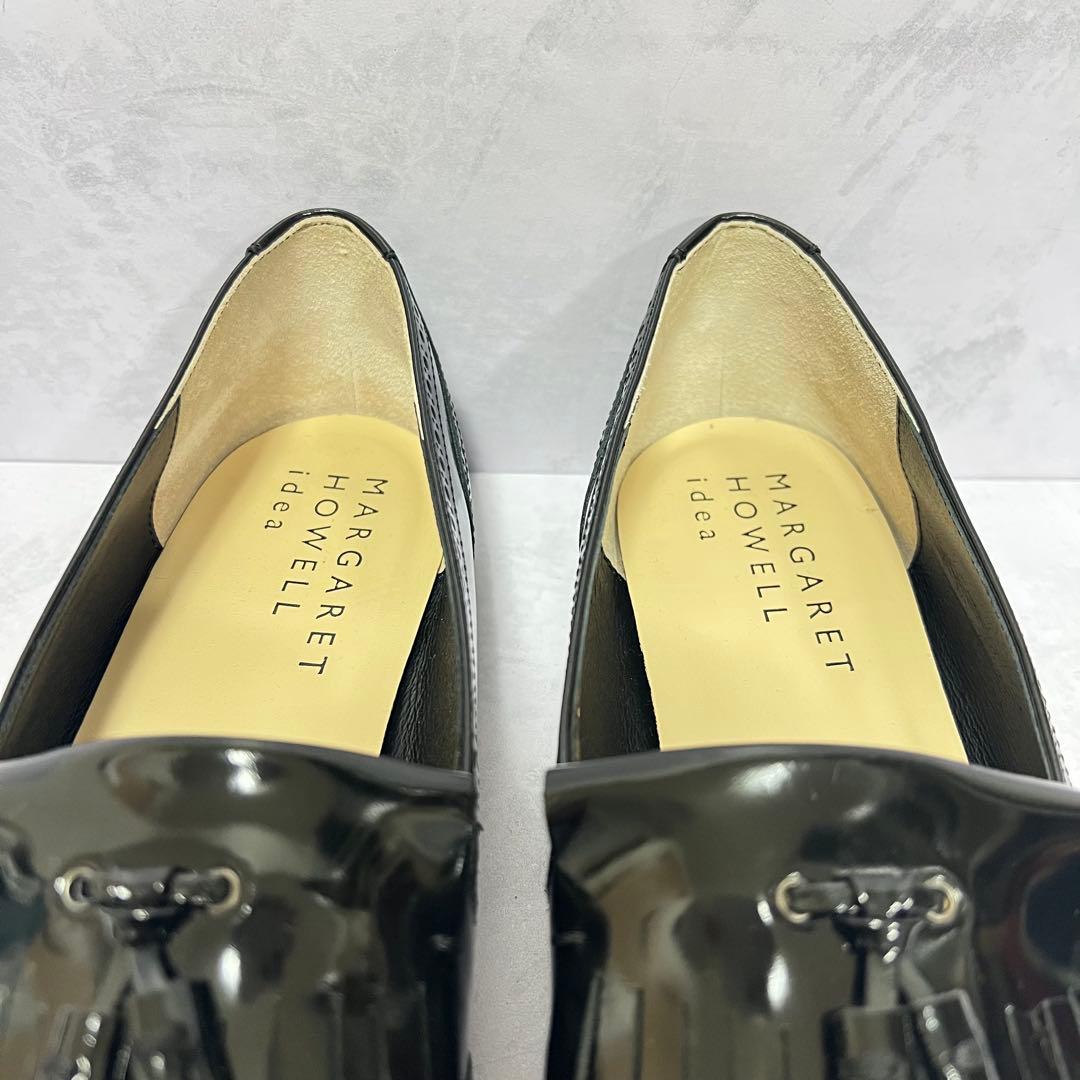 ❣️未使用級❣️ マーガレットハウエル タッセルローファー ウイングチップ フリンジ