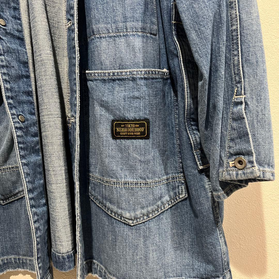 NEIGHBORHOOD デニム カバーオール L