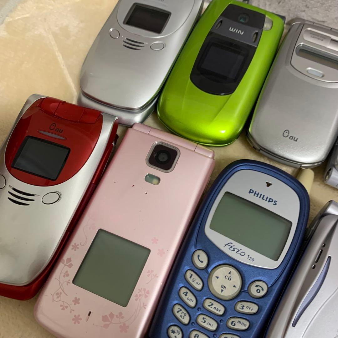 ガラケー／携帯電話 22点まとめ売り セット　動作未確認