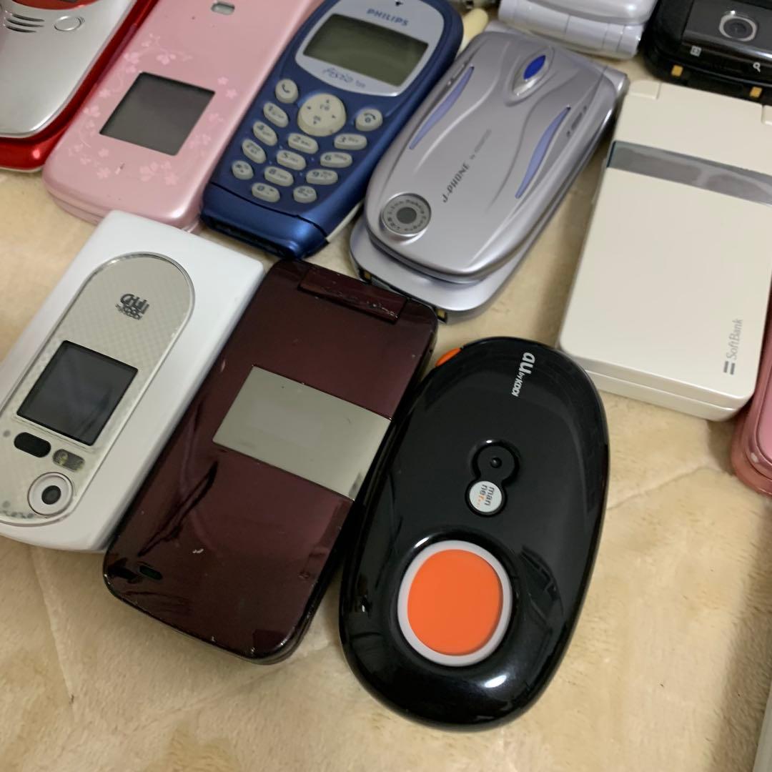 ガラケー／携帯電話 22点まとめ売り セット　動作未確認