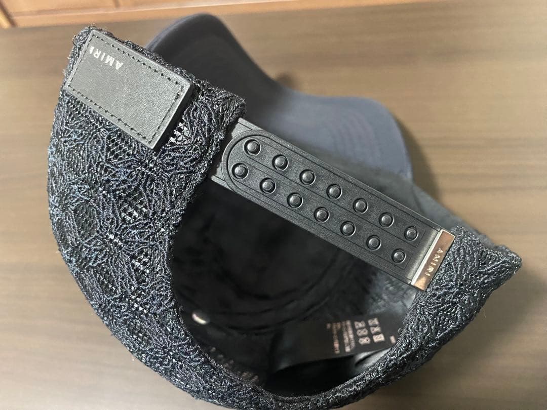 amiri アミリ トラッカーキャップ メッシュキャップ 白黒