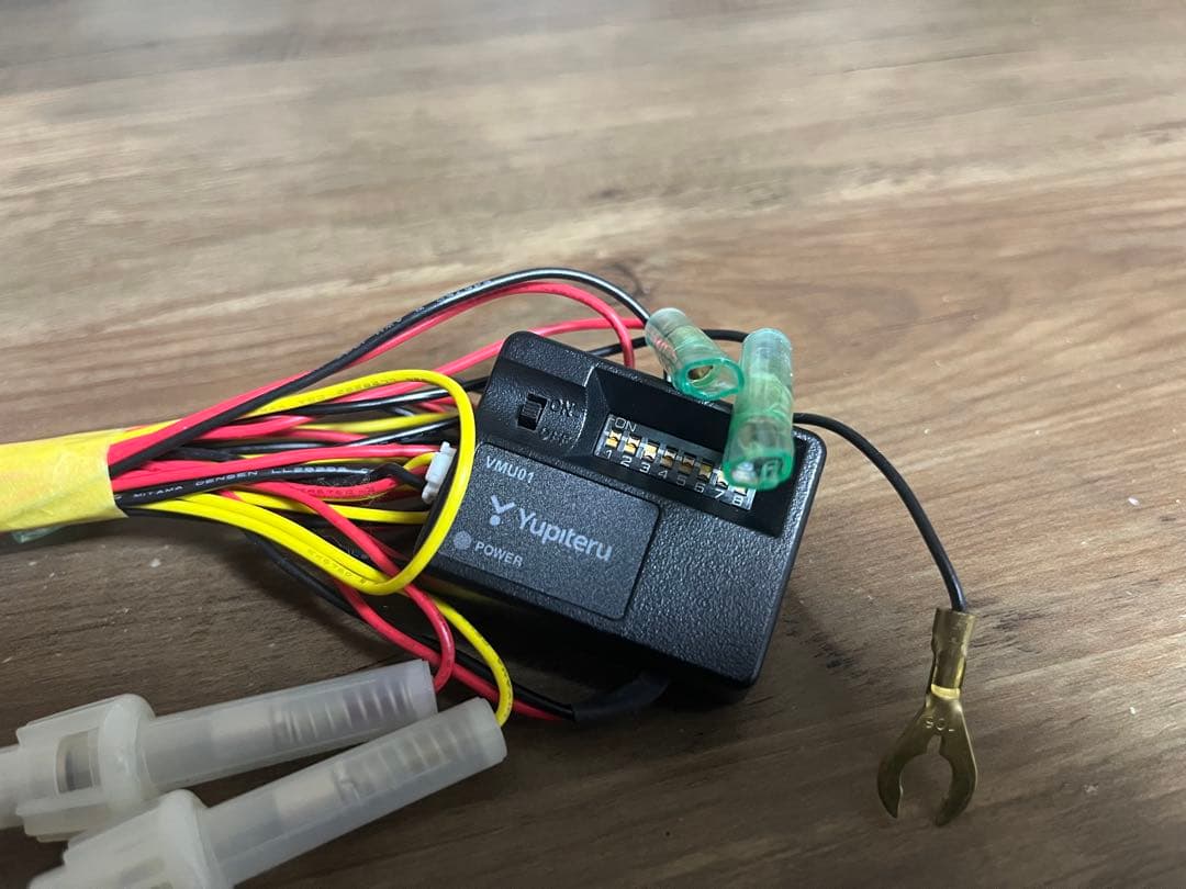 ユピテルY-3000 全方面カメラドラレコ　駐車監視機能付　動作確認済！