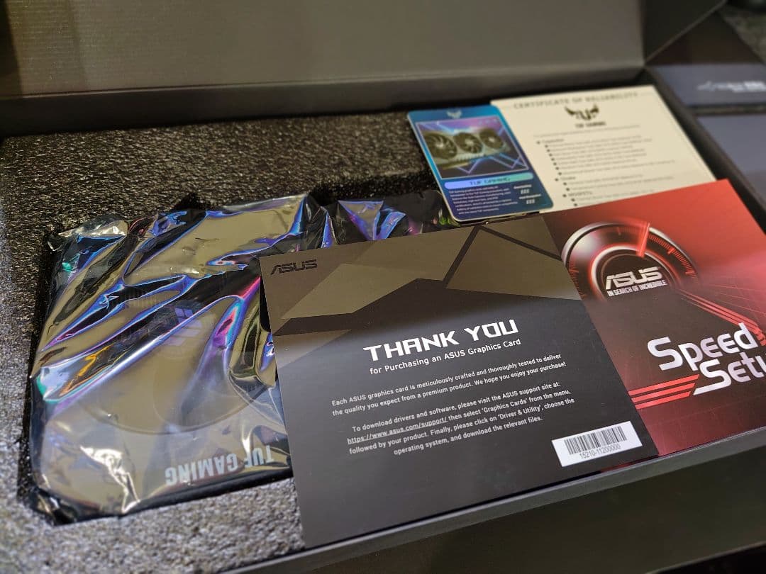 グラフィックボード・グラボ・ビデオカード ASUS TUF-RTX3080-O10G-GAMING