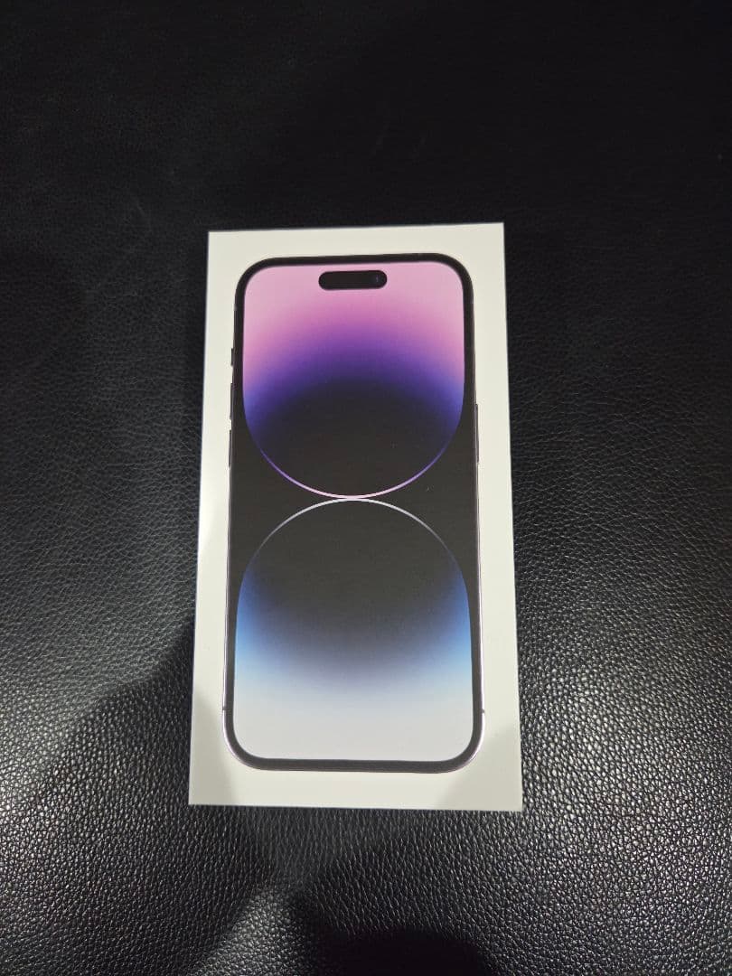 バッテリー100%　美品Apple iPhone 14 Pro ディープパープル