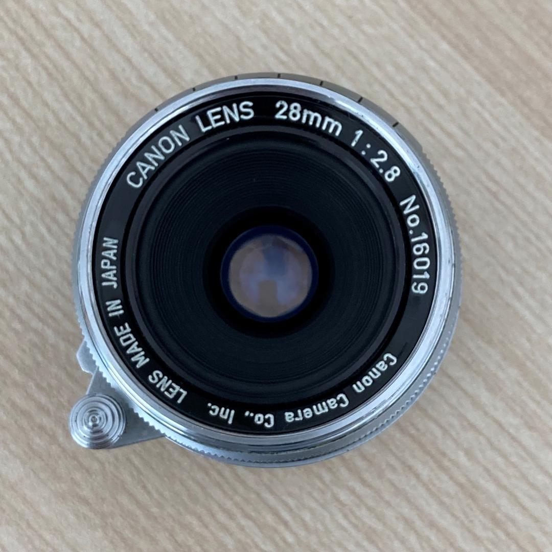 Canon Lens 28mm f2.8 Lマウント L39