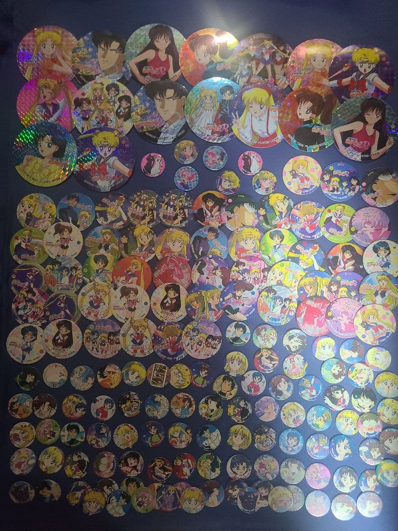 セーラームーン ホログラムメン有多数セット