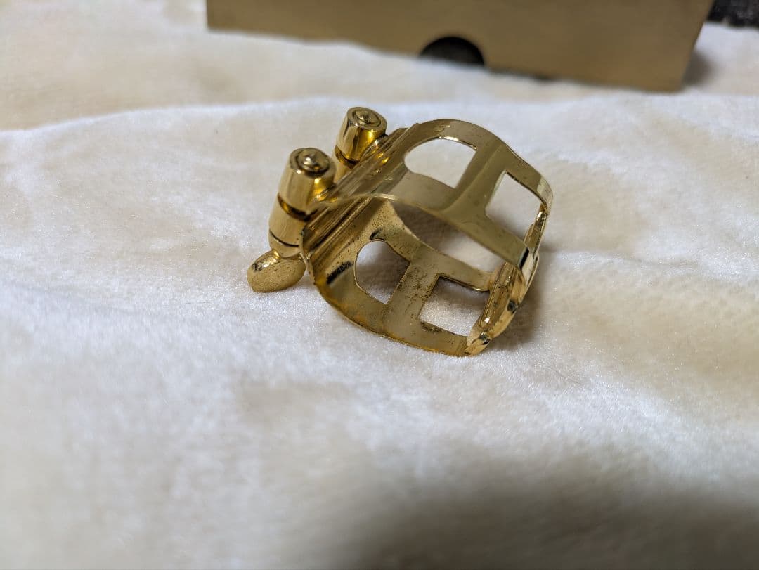 テナーサックスマウスピース　オットーリンクメタル6☆　WSリガチャーつき