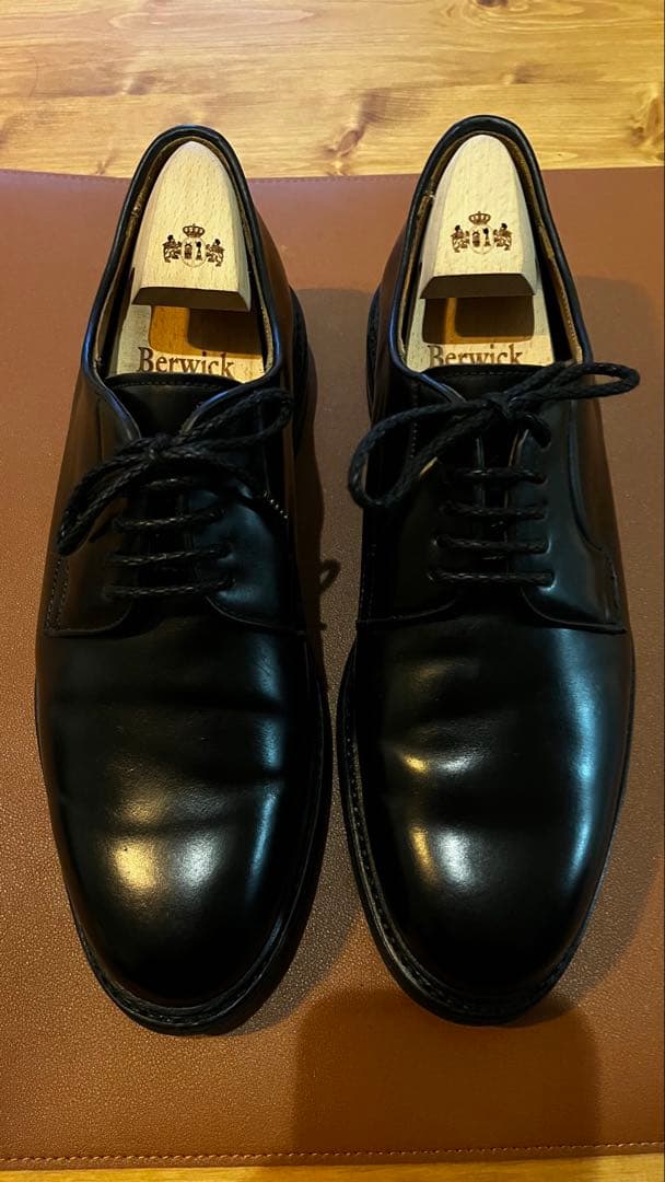 berwick コードバン　プレーントゥ