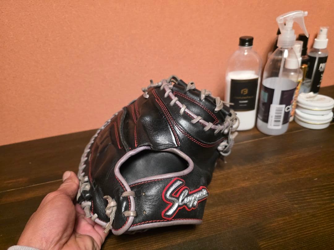 子*用様 久保田スラッガー 少年軟式用キャッチャーミット 限定　 JCMP