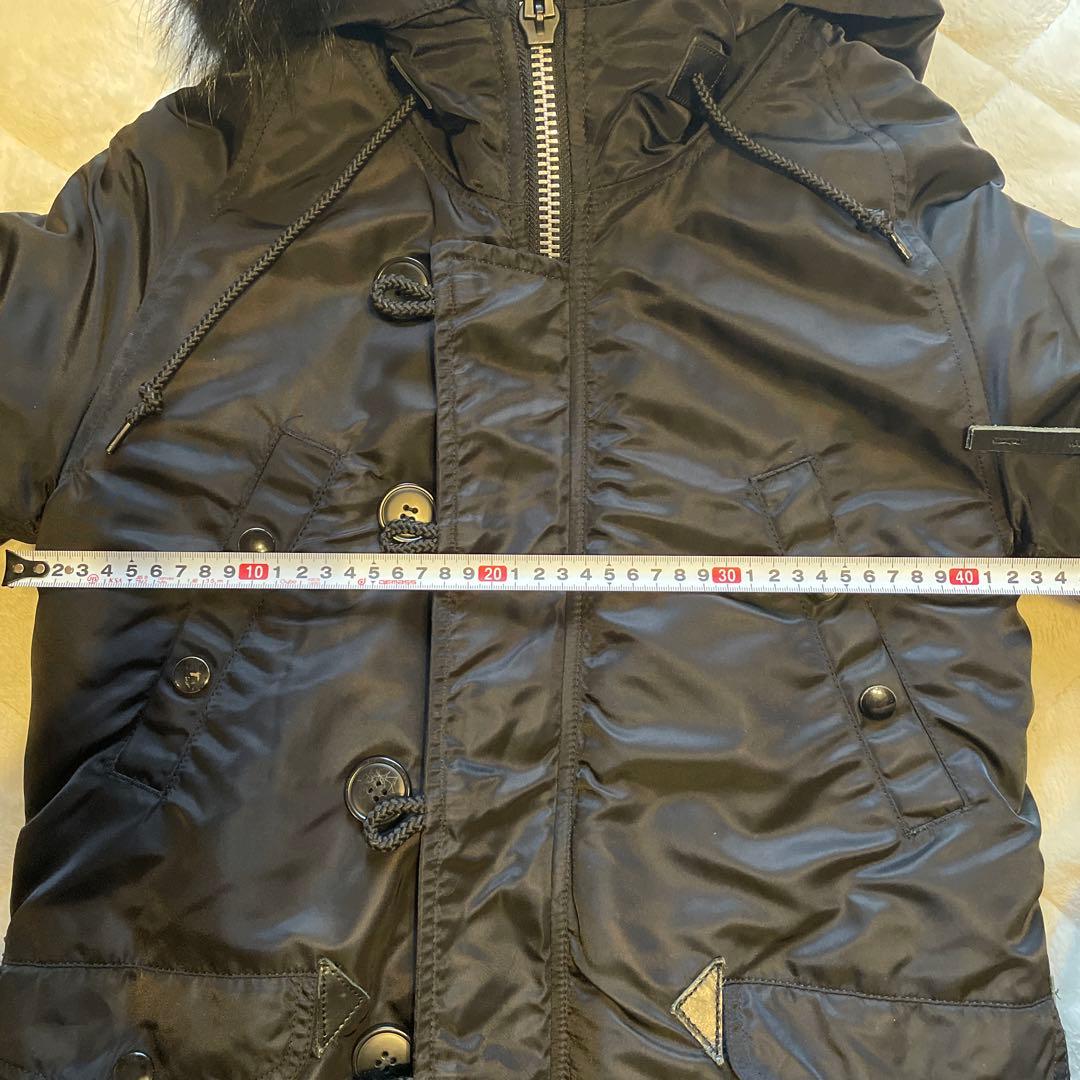 ALPHA INDUSTRIES N-3B ミリタリージャケット BLACK