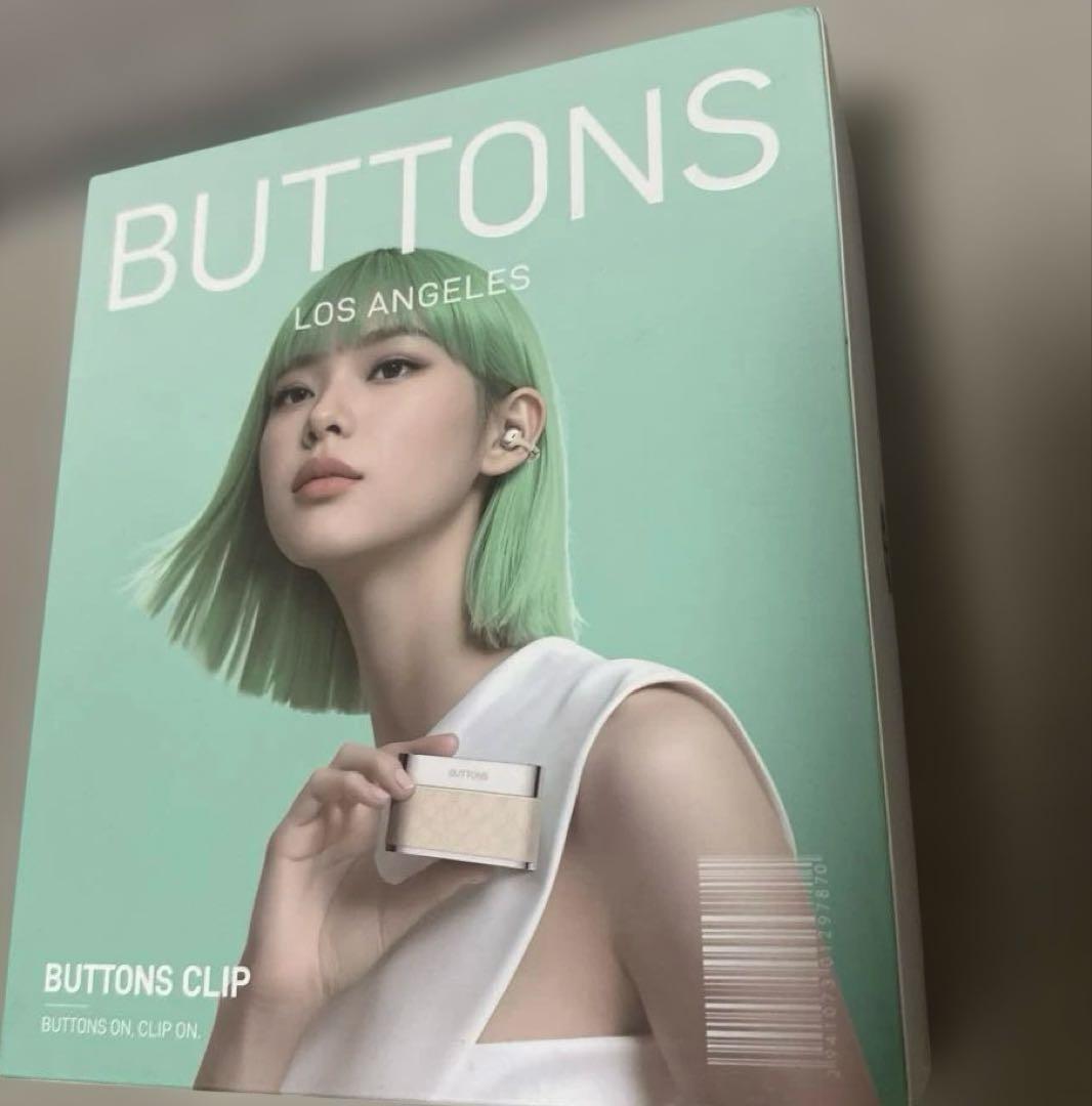 【新品未使用品】BUTTONS CLIP オープンイヤーカフワイヤレスイヤホン