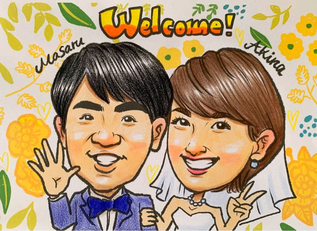 似顔絵オーダー