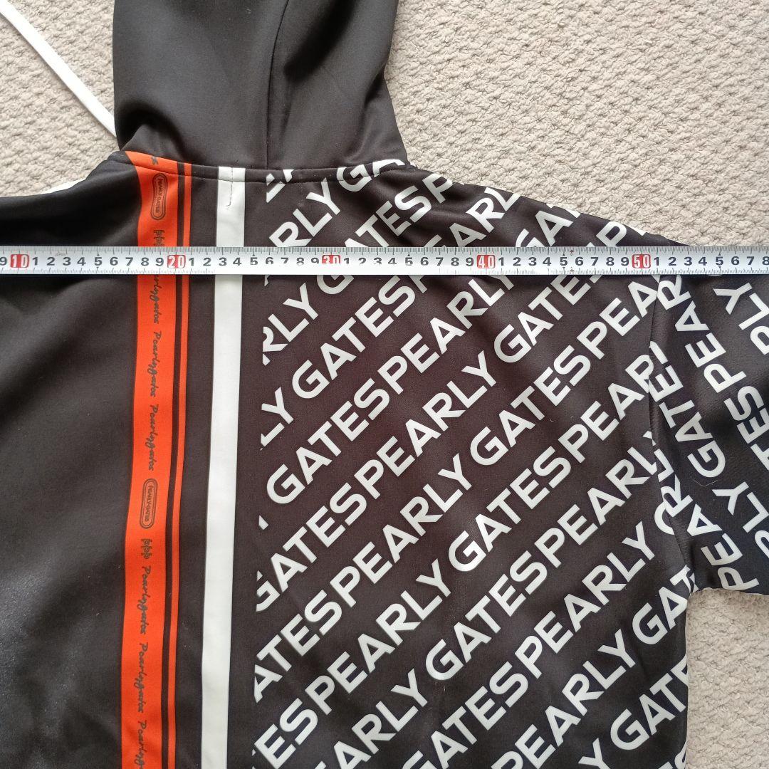 専用　PEARLY GATES 　フルジップフーディ ブラック/オレンジ