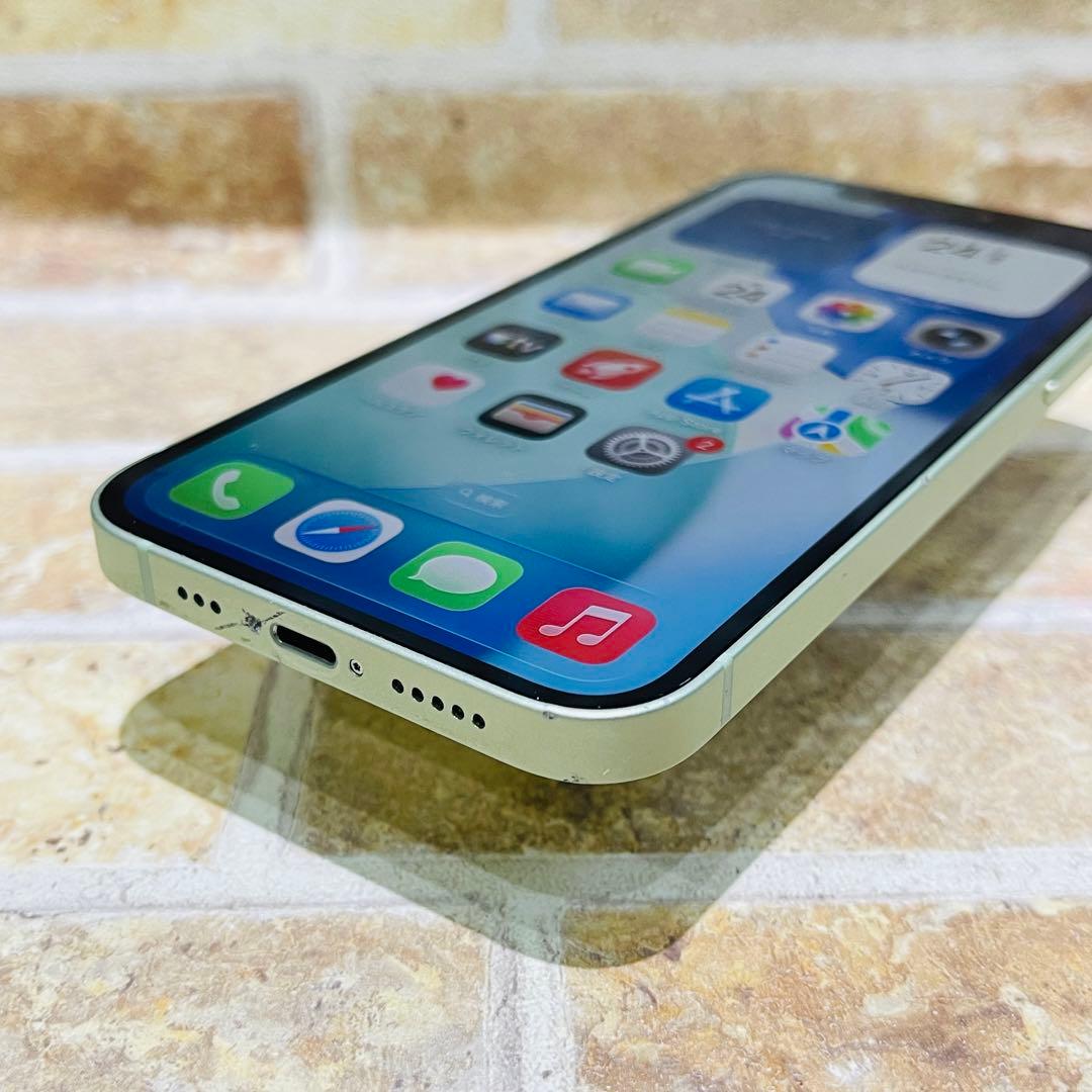 SIMフリー iPhone12 128GB グリーン 新品電池