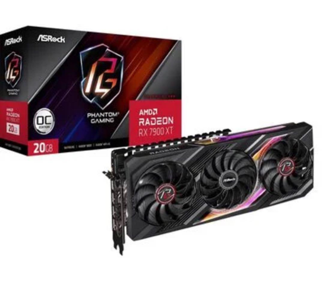 グラフィックボード・グラボ・ビデオカード Radeon RX 7900 XT Phantom Gaming 20GB OC