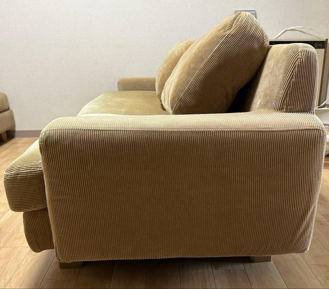 白い子鳩 Unico ソファ GREIG(グレイグ) キャメル