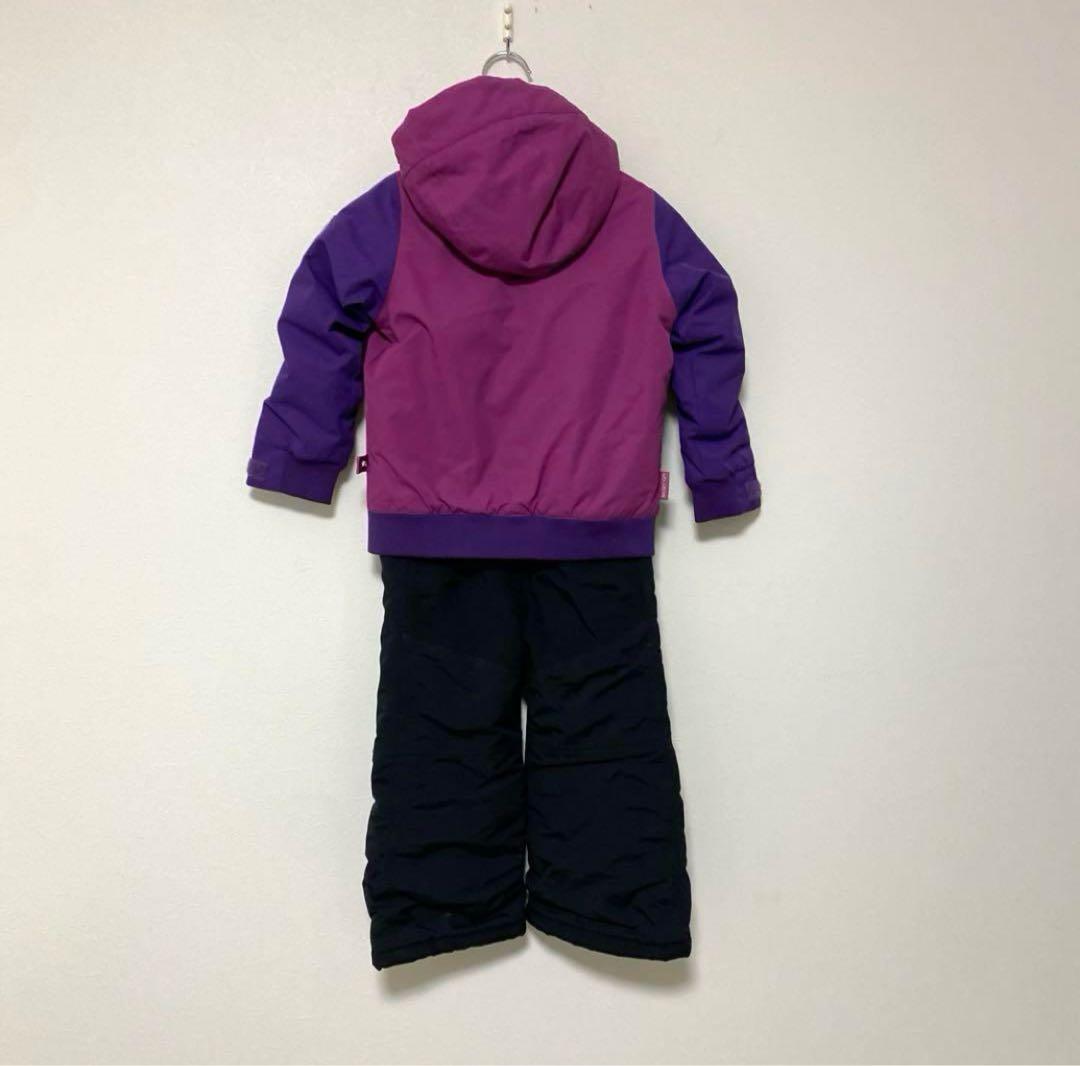 【95cm】　BURTON キッズ スノーボードウエア 上下 3T ビブパンツ
