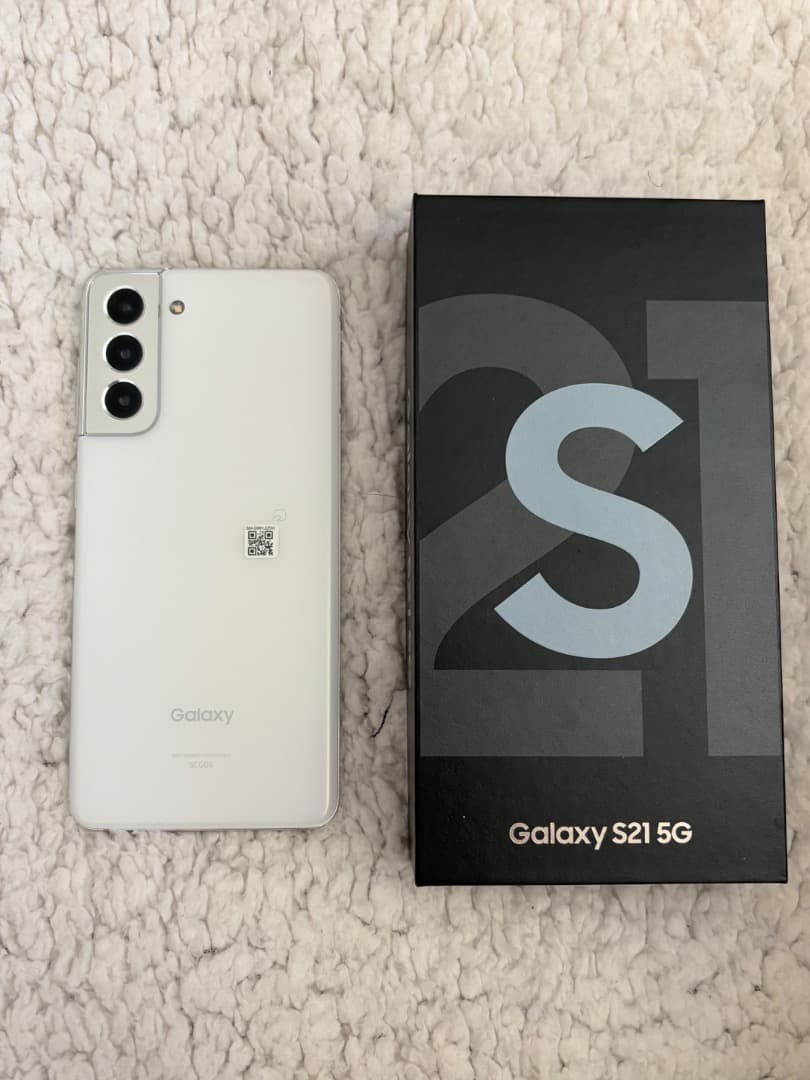 Galaxy S21 5G ホワイト 本体 SIMフリー