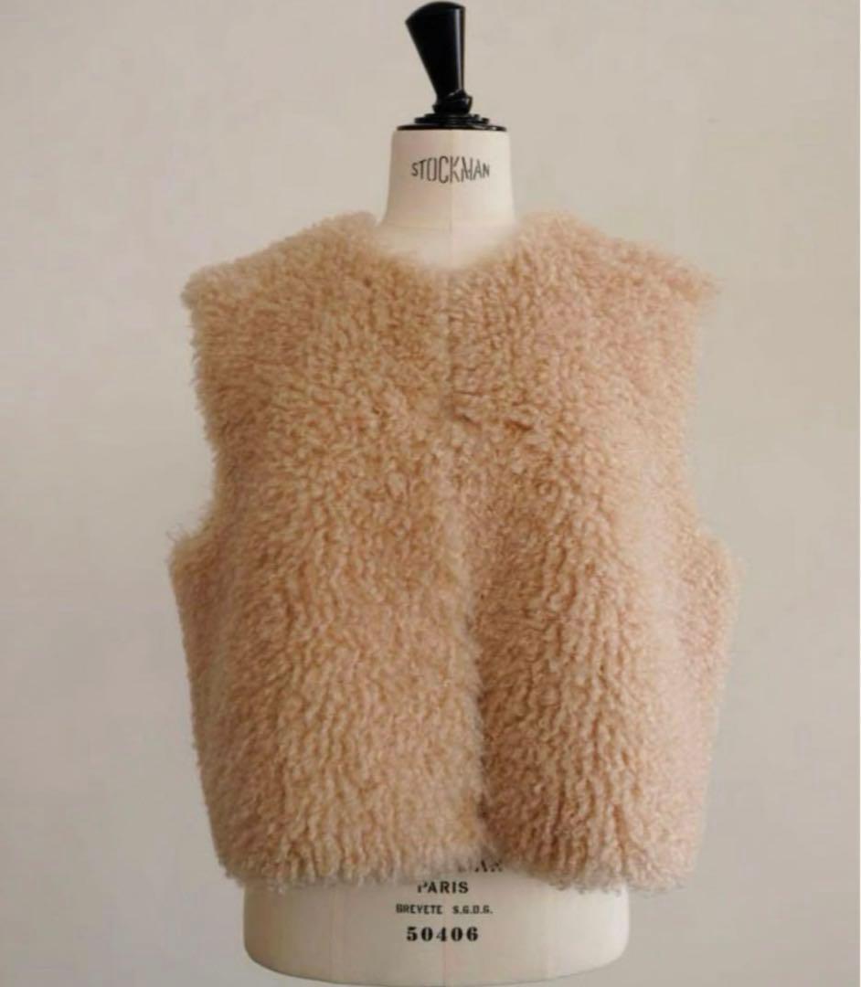 OHGA ファーベスト タグ付き新品 大阪ポップアップ先行 ￼2025AW新作