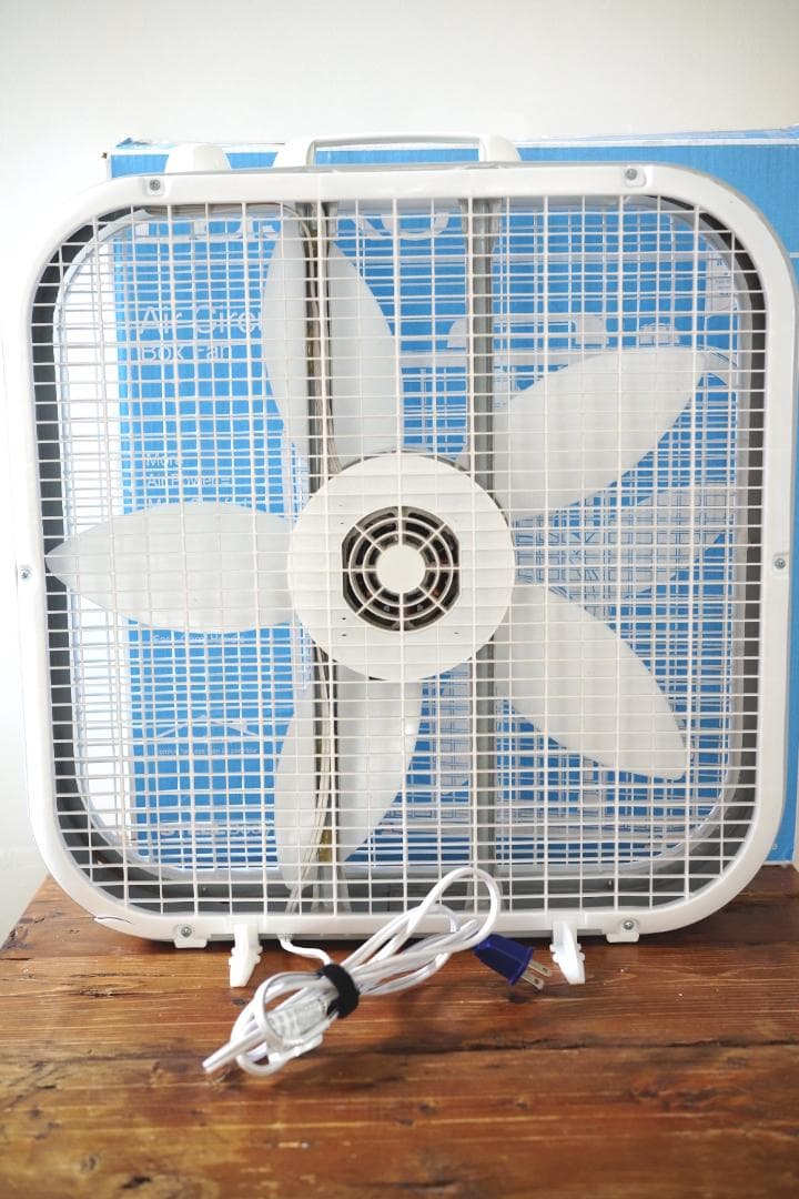 LASKO BOX FAN 3733 - WHITE / ラスコ ボックスファン