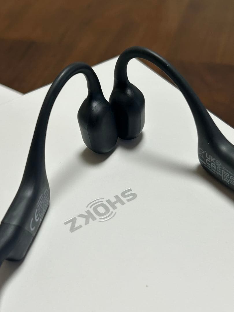 Shokz OpenRun ブラック 骨伝導イヤホン　良品