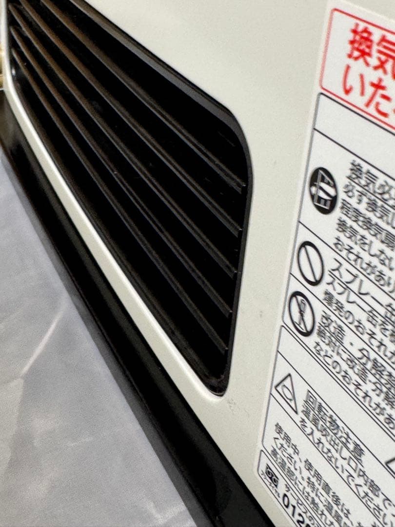 Rinnai 速暖ガスファンヒーター 都市ガス　ガスホース付き