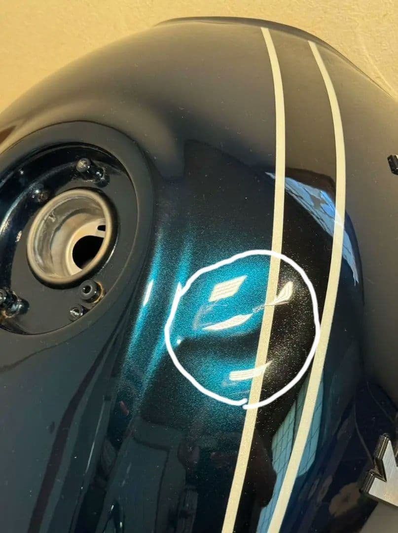 Kawasaki Z900RS 純正タンク キャンディトーンブルー