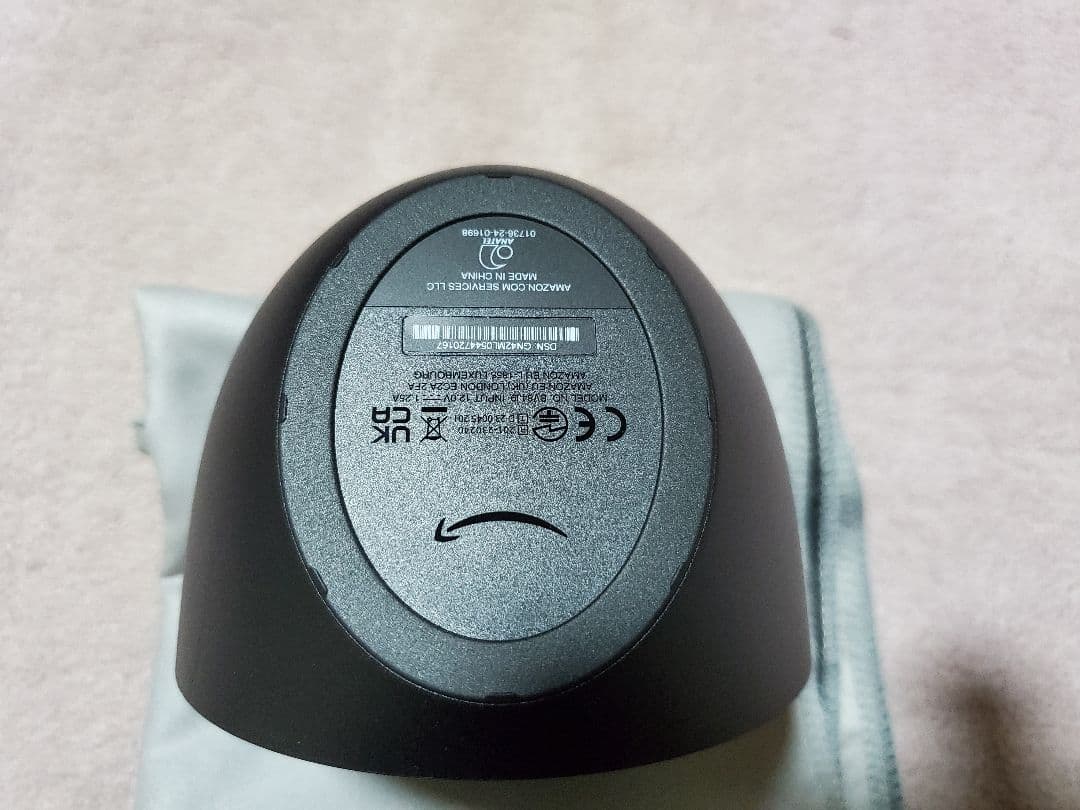 (2024年発売)Amazon Echo Spot ブラック(動作確認のみ)